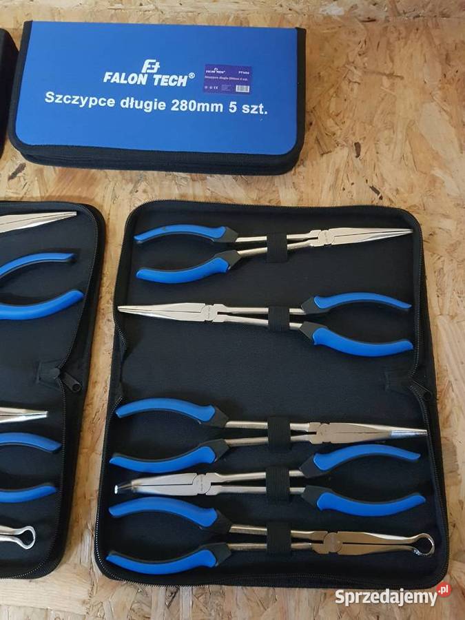 FALON TECH Zestaw Szczypiec długich prostych Głogowa sprzedam