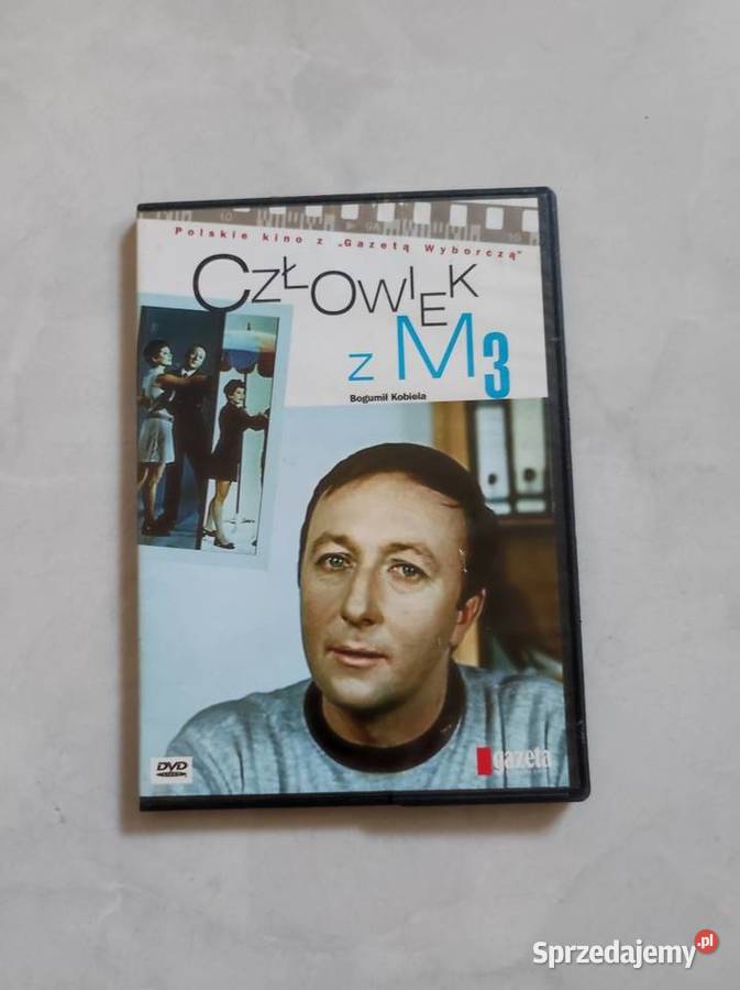 człowiek z m3 bogumił kobiela film dvd prl 1 płyta Kielce