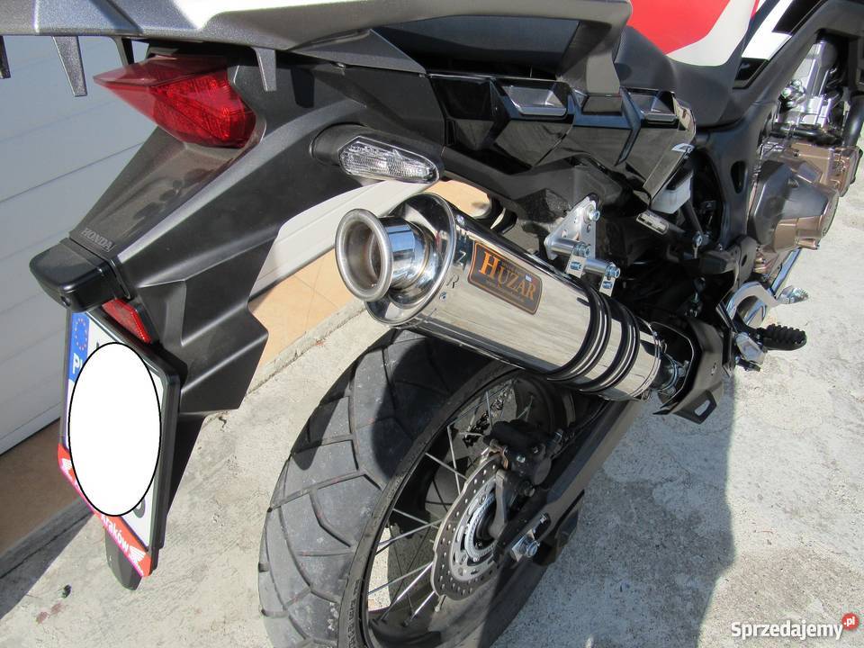 HUZAR EXHAUST wydech tłumik OWAL Honda CRF 1000 podkarpackie Błażowa