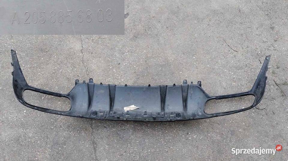 Dyfuzor Spoiler Dokładka Zderzak Mercedes W205