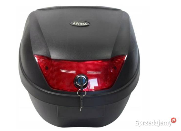 KUFER BAGAŻOWY CZARNY AWINA NA SKUTER 28 L 2