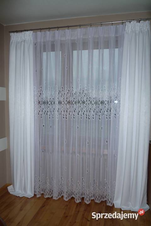 Firana żakardowa haftowana Częstochowa