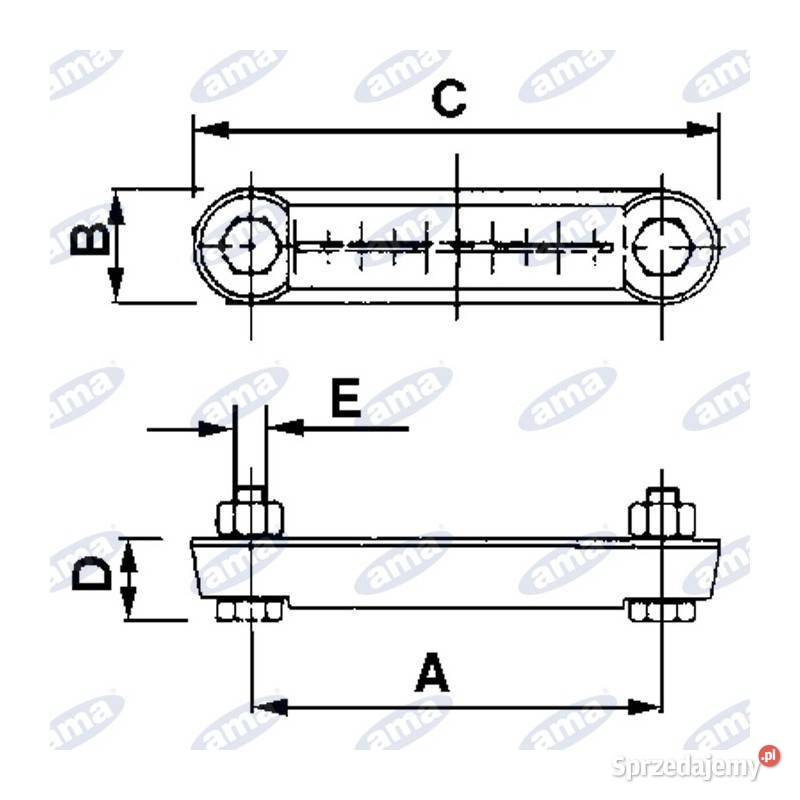 Wskaźnik rozstawu osi 76 mm 03219 Kamionna