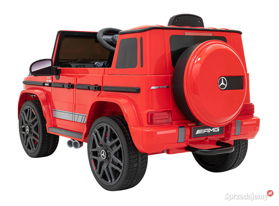 Mercedes AMG G63 dzieci Czerwony Łopuszno