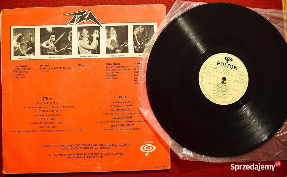 TSA TSA Live 1982 wydanie I koncertowe Chełmno