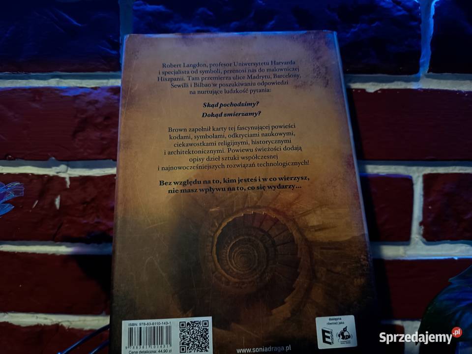Robert Langdon powraca Dan Brown POCZĄTEK kujawsko-pomorskie Bydgoszcz
