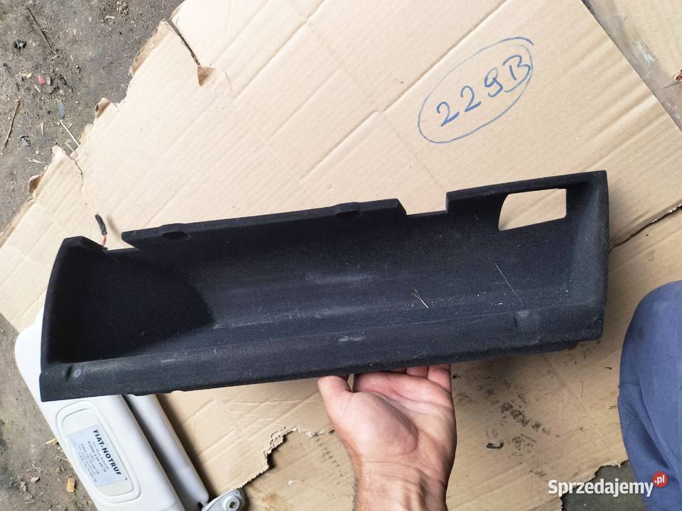 FIAT STILO 735281478 SCHOWEK PÓŁKA PASAŻERA Wyposażenie wnętrza Kamień-Kolonia