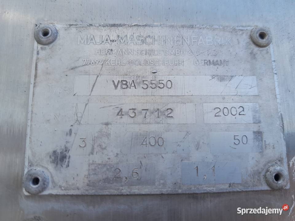 Skórowaczka Maja VBA 3550 Płudy
