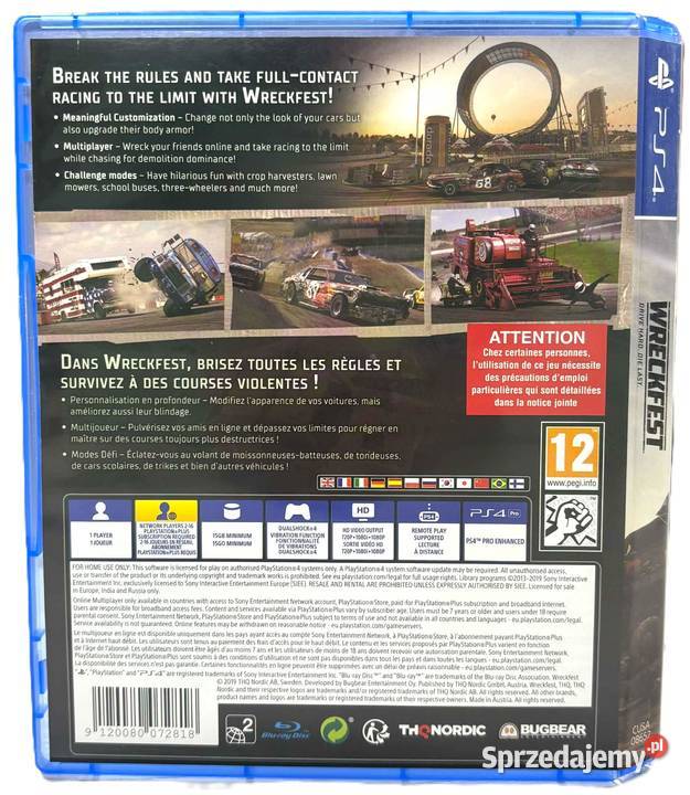 Gra 4 WreckFest Elbląg