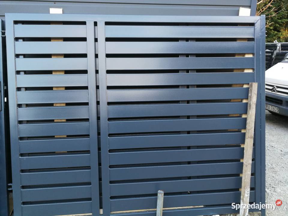 Brama dwuskrzydłowa 430x170ocynkowana proszkowo ocynk Radomsko
