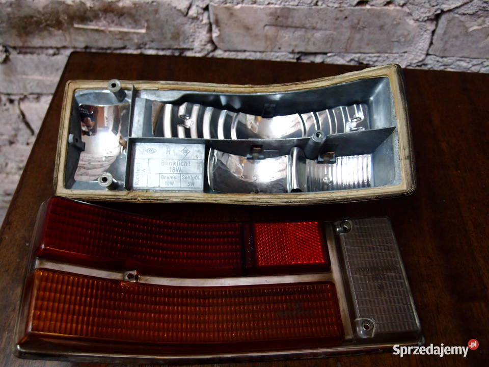 Lampa tylna Opel Rekord C 1968 Produkcja Germany Łódź sprzedam