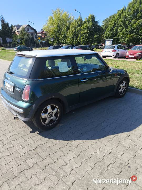Mini Cooper 2003 16 Benzyna 115 Mocno nieuszkodzony Lublin