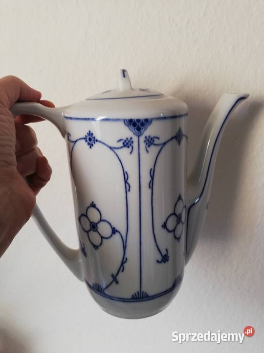Dzbanek porcelana kahla wzór słomkowy Gorlice