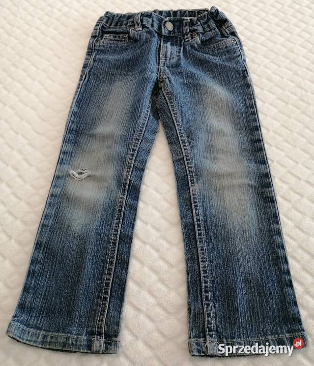 Spodnie dżinsowe niebieskie 98 Okay Odzież Rozmiar 98 Czeladź sprzedam