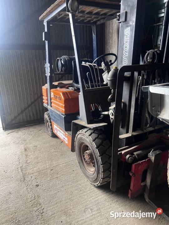 Wózek widłowy Toyota 5fg 2t LPG małopolskie Gotkowice