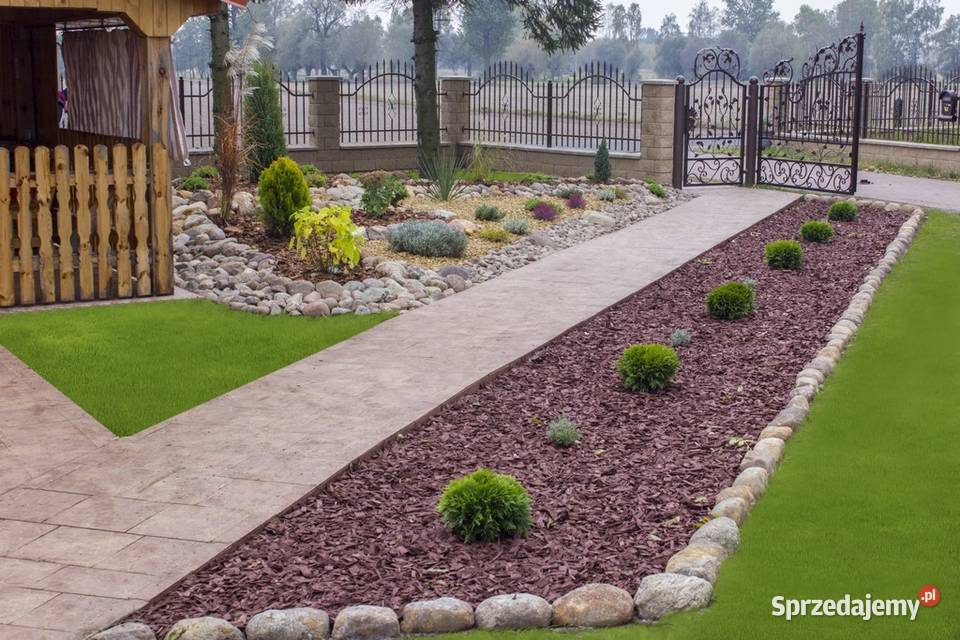 Projektowanie i zakładanie ogrodów usługi wielkopolskie Konin prace ogrodowe