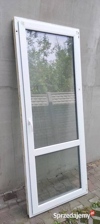 Drzwi balkonowe 88x221 z roletą zewnętrzną Rybnik