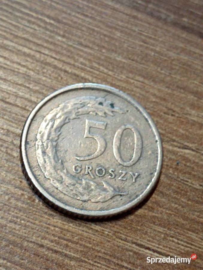 Sprzedam dziewiate 50 gr 1991 r Chełm