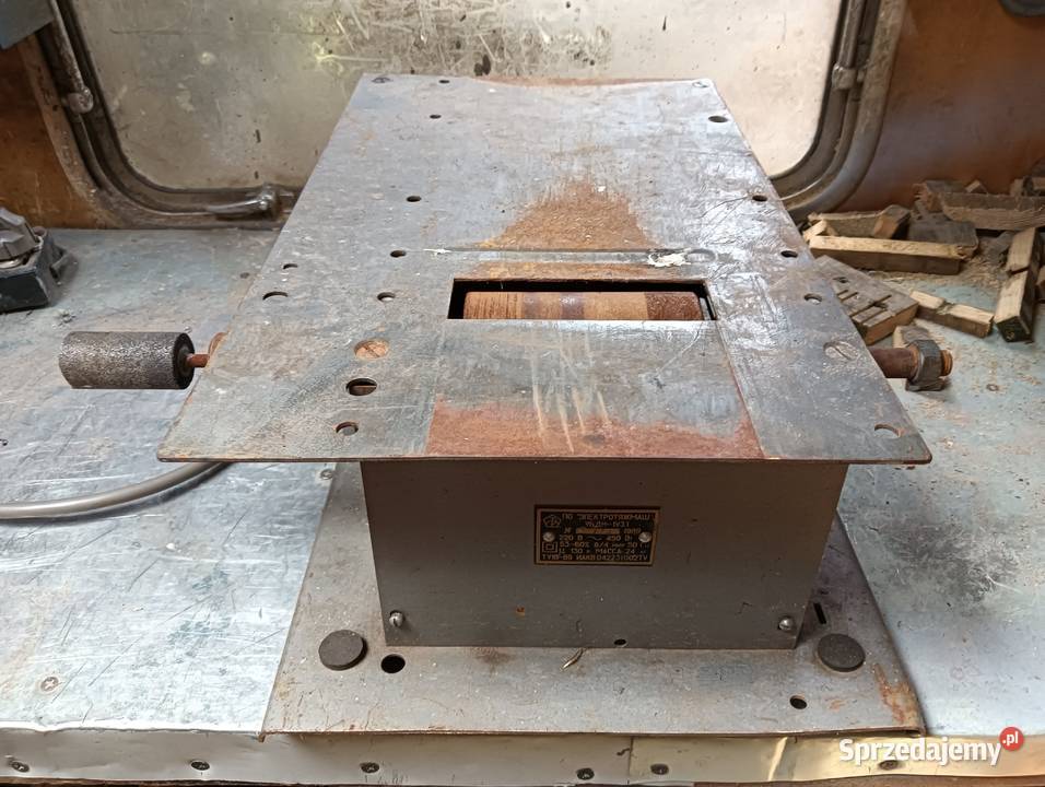Heblarka 220V ZSSR hebel do heblowania stołowa Wałbrzych