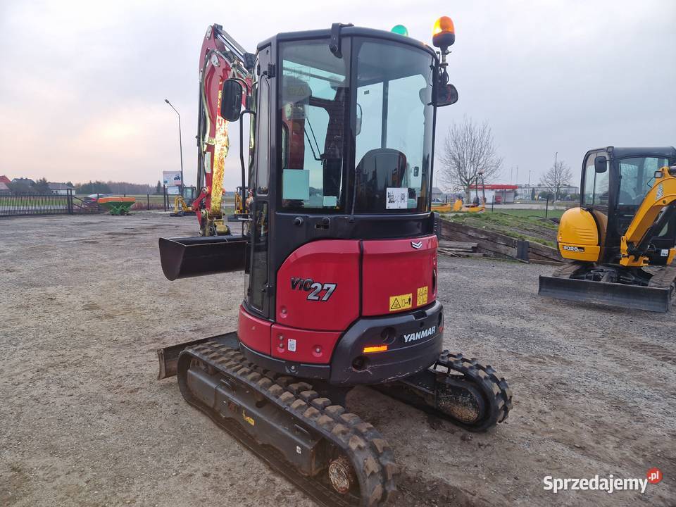 Minikoparka Yanmar Vio 27 2022r hydrauliczne Ryżki