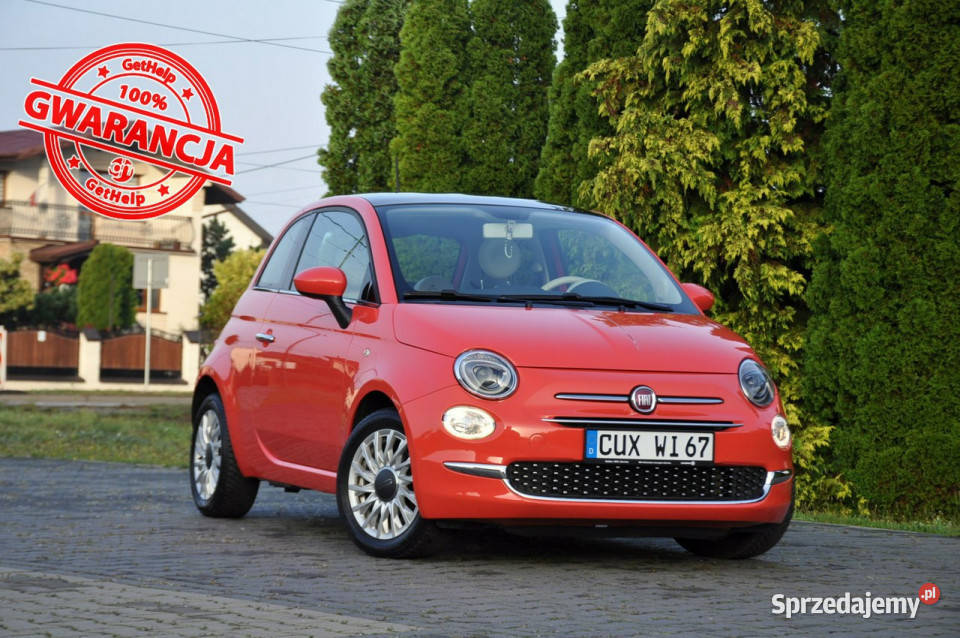 Fiat 500 12i69Liftmy CarLedPanoramaParktronikI Ostrów Mazowiecka