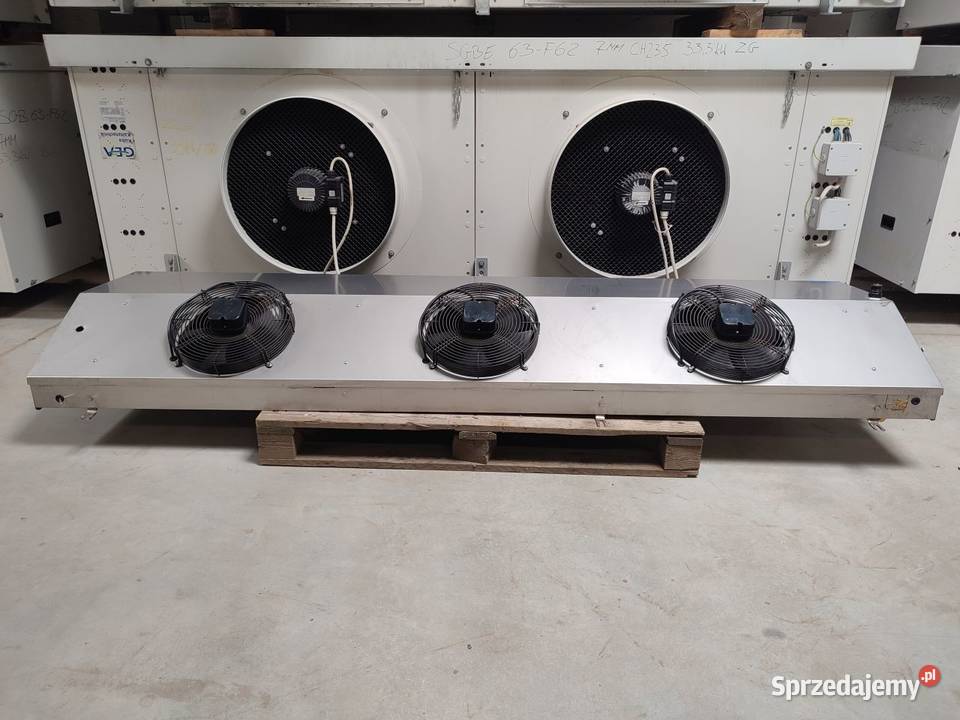 Chłodnica parownik GEA KUBA DEB083D 7mm 54kW Niedźwiedź