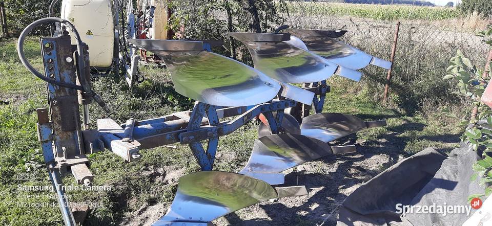 Pług rubin Lemken 3 skiby Maszyny uprawowe łódzkie Dolina
