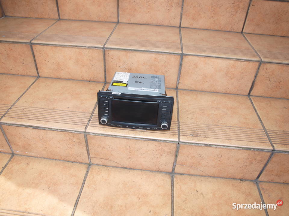 VW Touareg I radio CD nawigacja oryginalne 2002 Kalisz