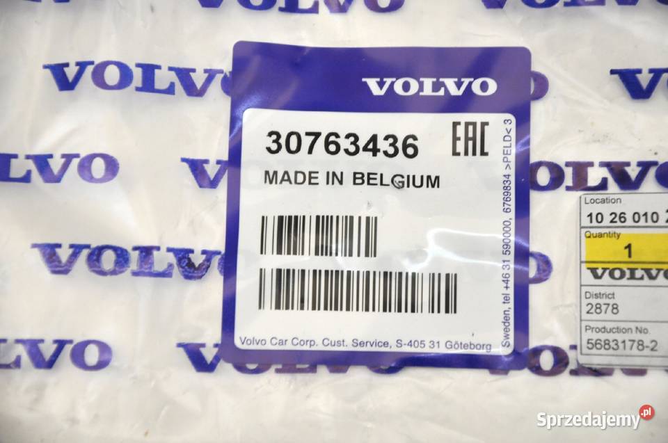 VOLVO XC60 slizg zderzaka przedni prawy przod OE Bielany Wrocławskie sprzedam
