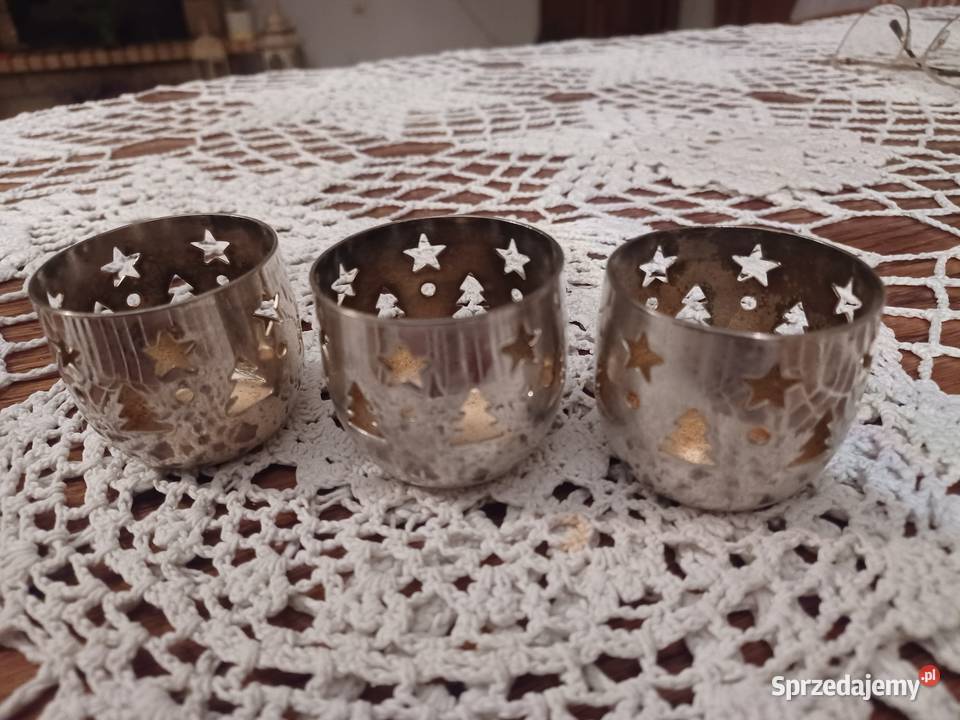 Lampiony mosiężne Kolekcja sprzedam