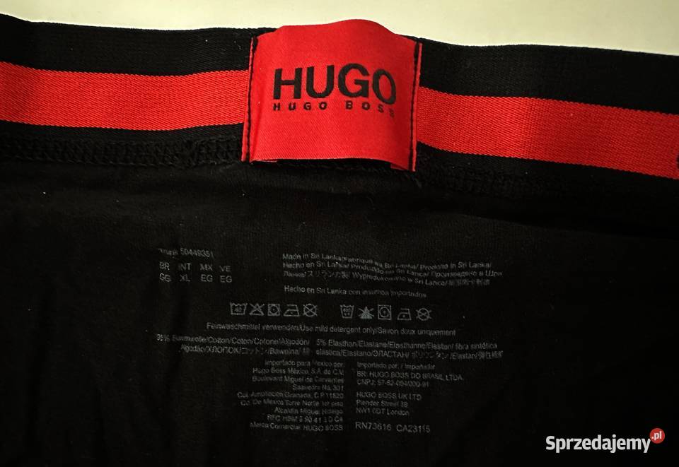 HUGO BOSS bokserki męskie rozmiar XLL Szczecin