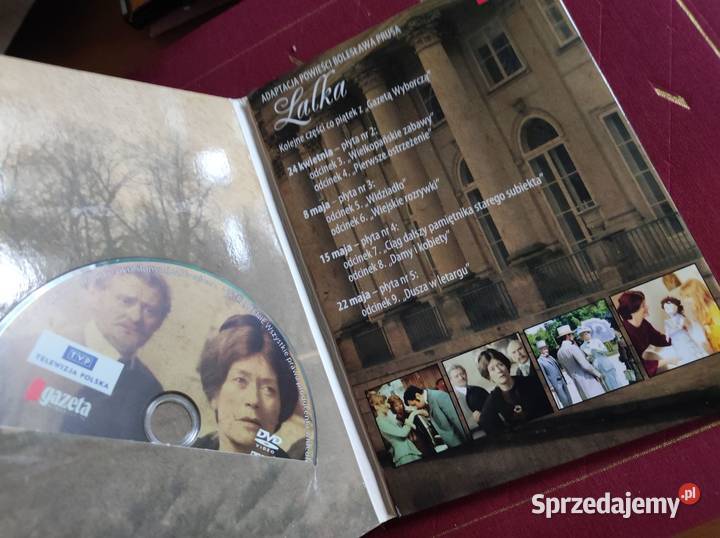 Lalka adaptacja powieści Bolesława Prusa 5 dvd świętokrzyskie Kielce sprzedam
