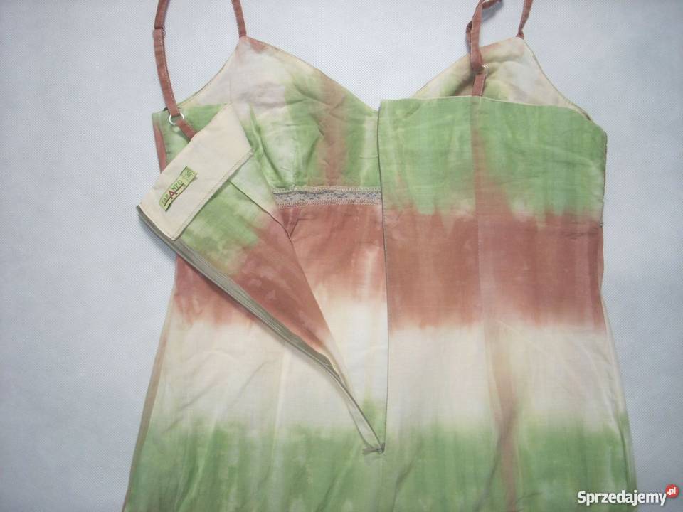 Taranko letnia Sukienka Bawełna Ombre Falbana 36 Nowy Sącz