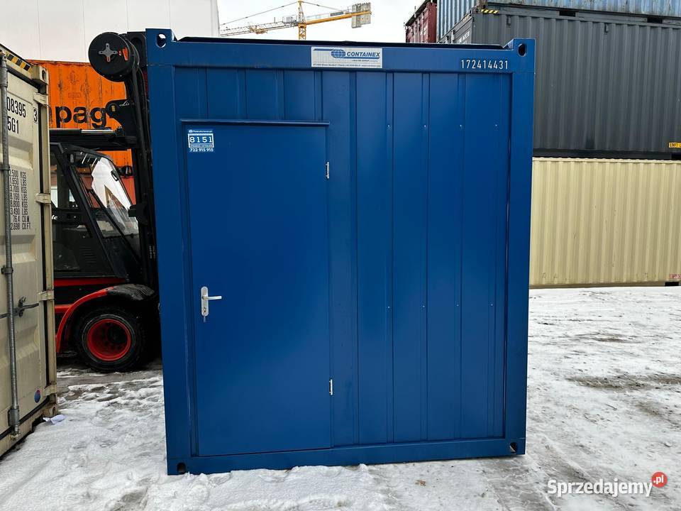 KONTENER BIUROWY SOCJALNY CONTAINEX 256 NOWY Wrocław sprzedam