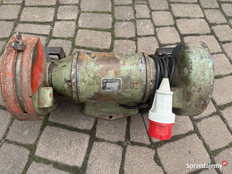 Szlifierka stołowa uszkodzona