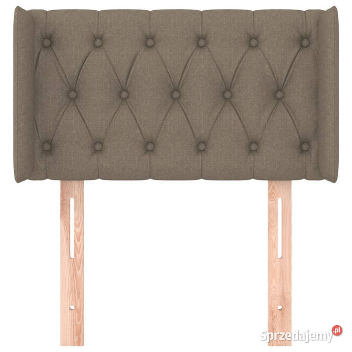 Zagłówek uszak taupe 83x16x7888 tkanina Warszawa