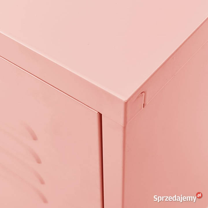 Szafka pod telewizor różowa 105x35x50 stalowa Warszawa