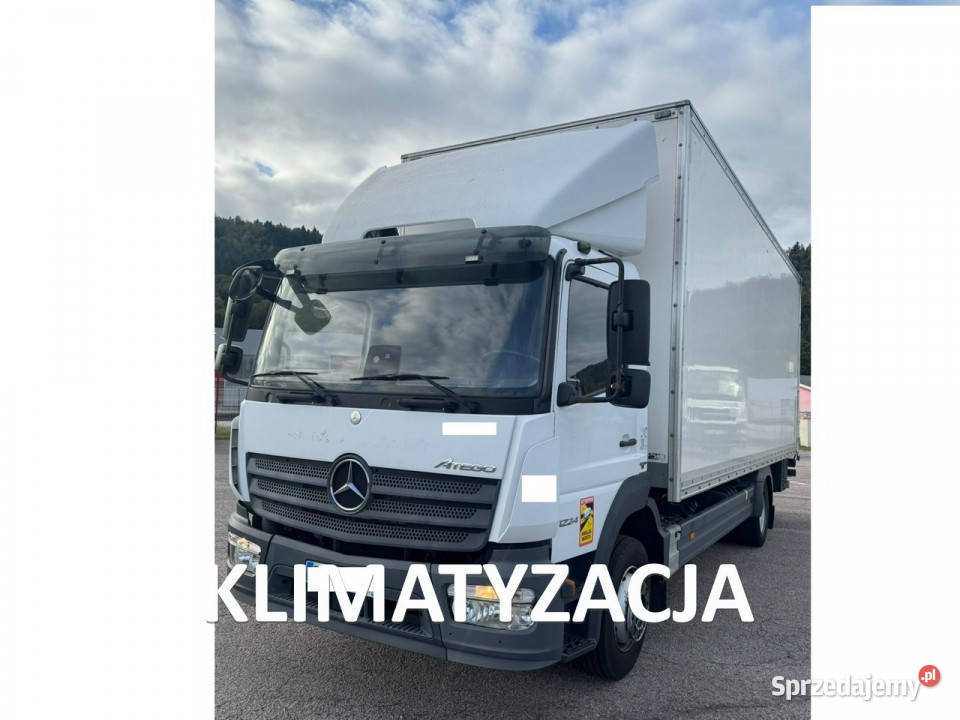 Mercedes Atego 1224 Euro 6 kontener 18 palet centralny zamek