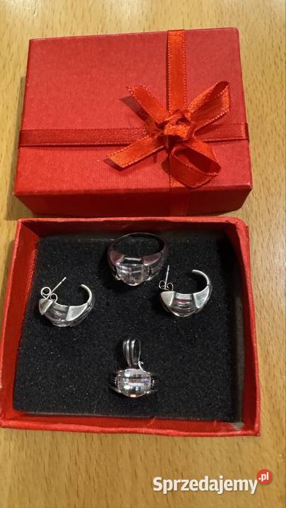 Komplet biżuterii srebro Warszawa
