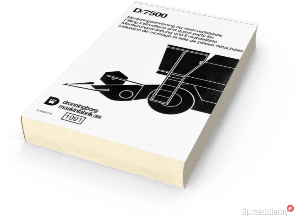 KRAMER 418 II Instrukcja katalog napraw obsługi wielkopolskie Szamotuły