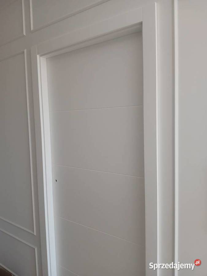 Drzwi drewniane wewnętrzne bezprzylgowe Ostrołęka sprzedam