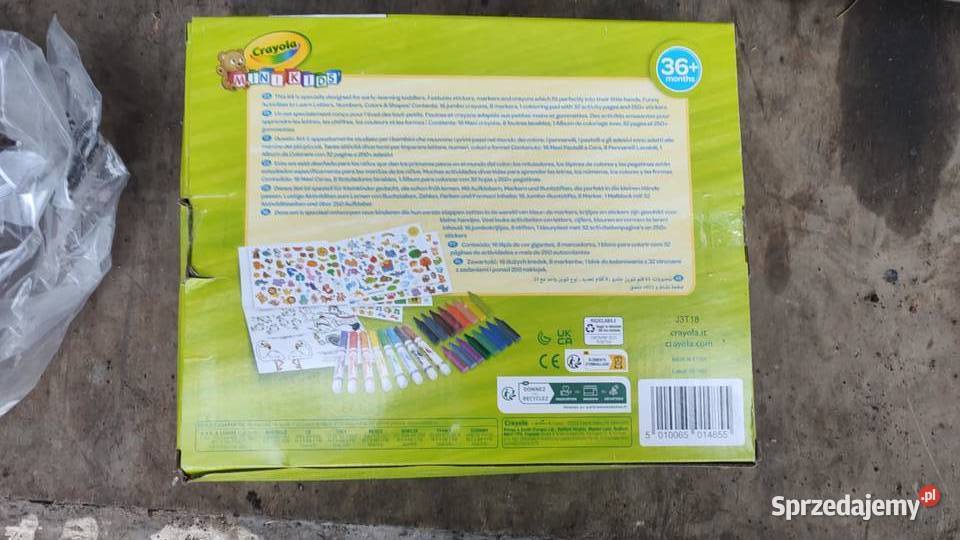 CRAYOLA Mini Kids Zestaw pierwszych kolorów i Książ Wielkopolski