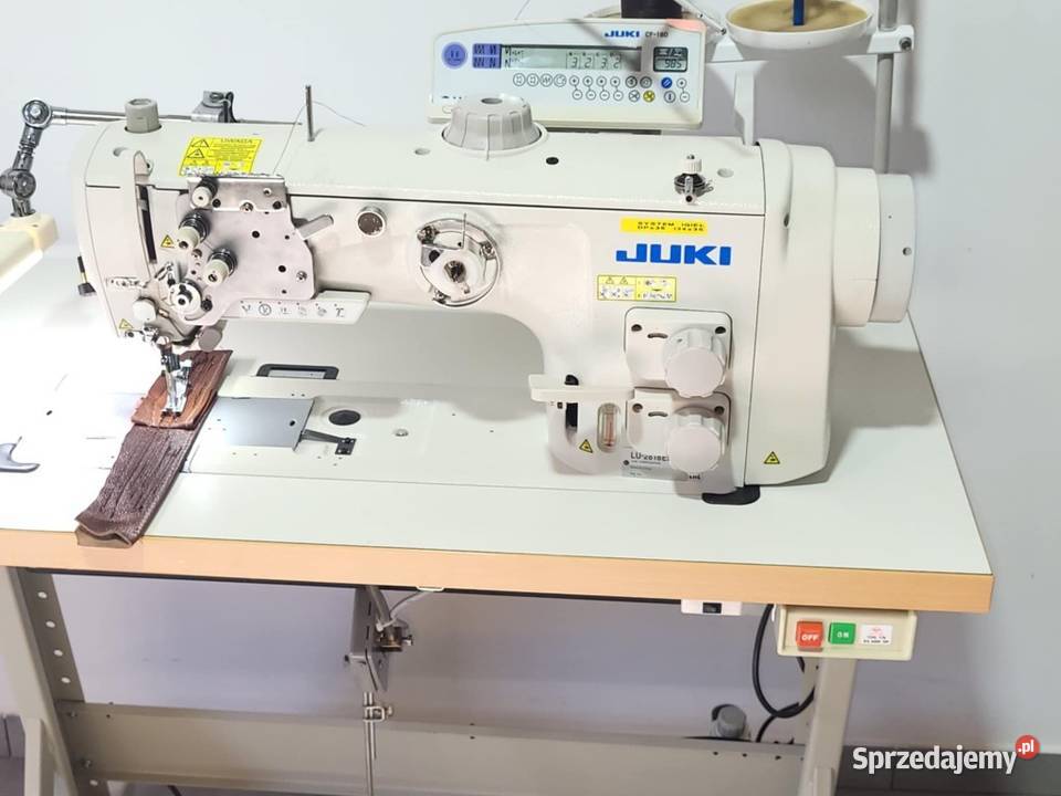STEBNÓWKA JUKI LU2818ESAL7 Produkcja Bydgoszcz