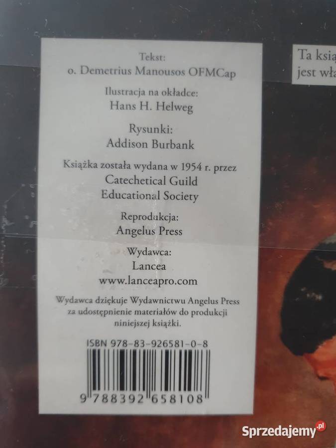 Twoja Msza komiks religijny sprzedam