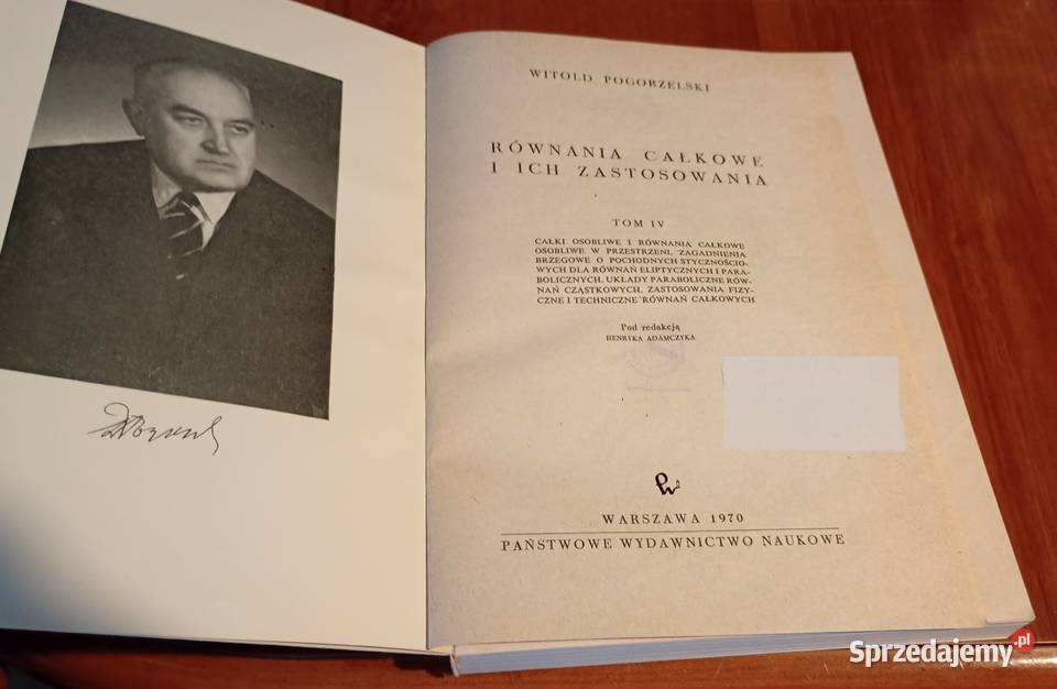 Równania całkowe i ich zastosowania 4 Całki pomorskie Gdańsk