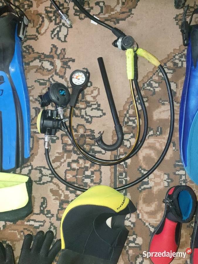 Osprzęt do nurkowania Trzcianka sprzedam