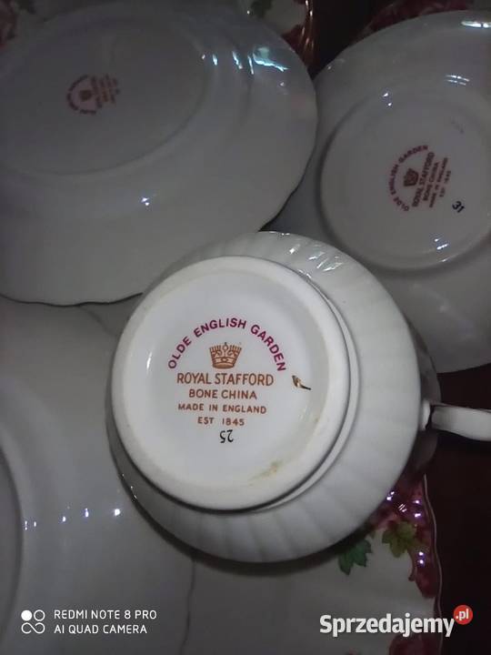 Talerzyk deserowy Royal Stafford Olde English Gdańsk