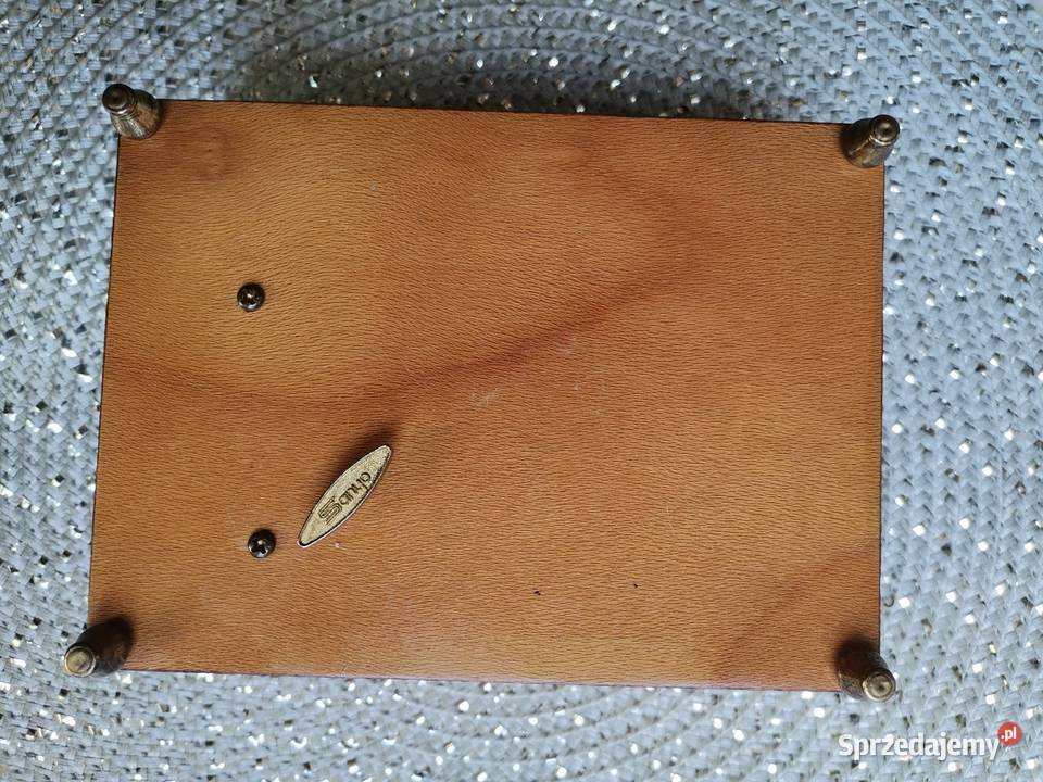 Stara szkatułka z pozytywką Art Deco Kraków sprzedam