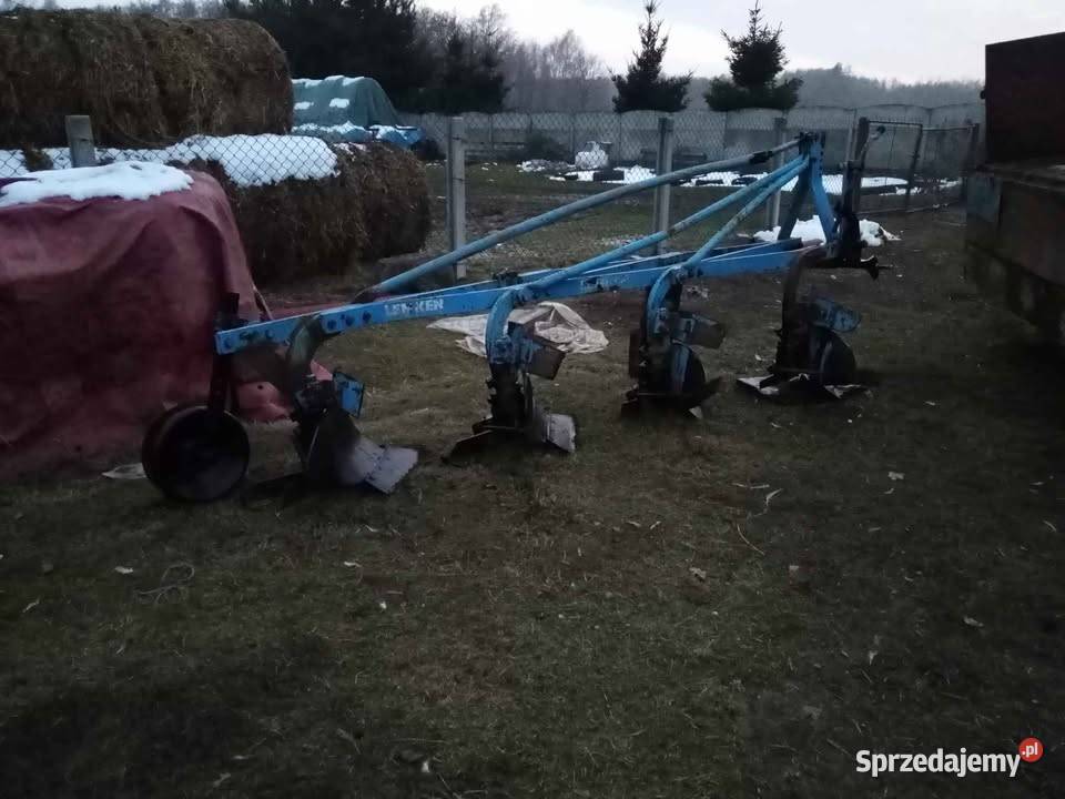 Pług 4 skibowy Lemken Zagonowy 3skibowy Sprzedam