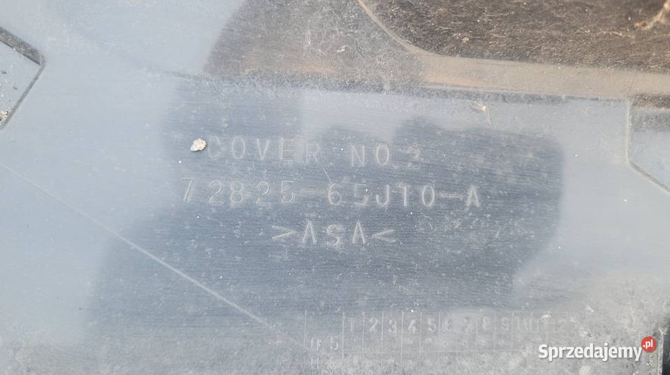 SUZUKI GRAND VITARA II MOCOWANIE OSŁONA KOŁA